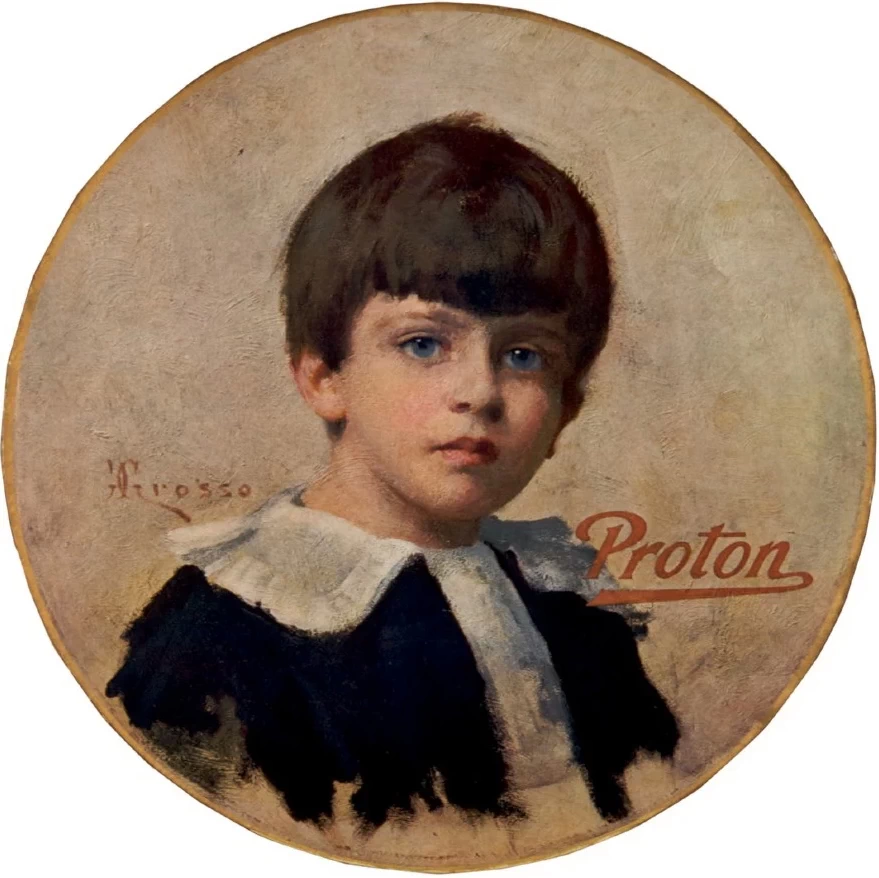 Ritratto a mezzo busto di bambino - Museo Nazionale Collezione Salce, Treviso